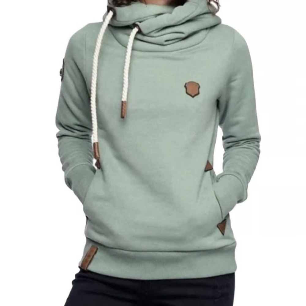 Naketano Darth Hoodie Women’s Sage Green‎ SZ S